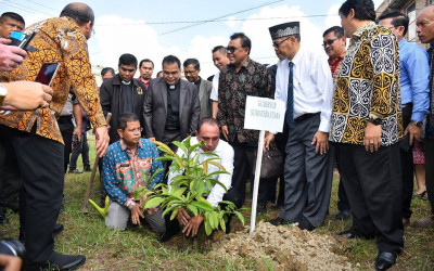 Gubernur Sumatera Utara Harapkan Semakin Banyak Penghijauan
