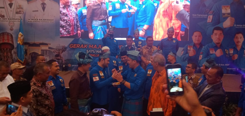 Ketua DPP KNPI Noer Fajriensyah Dapat Kejutan di Medan