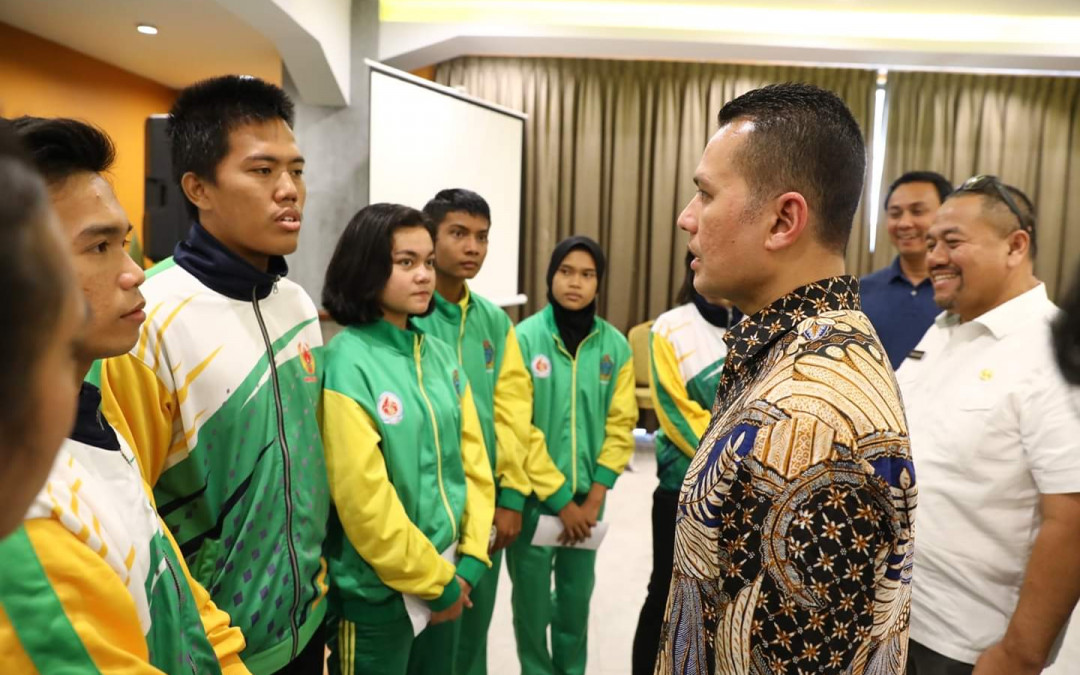 Atlet Taekwondo Sumut Diminta Persiapkan Diri Hadapi PON 2020 dan 2024