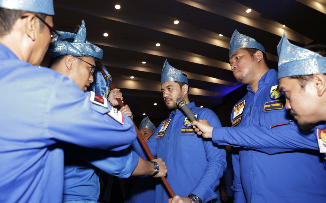 El Adrian Shah Resmi Pimpin KNPI Sumut