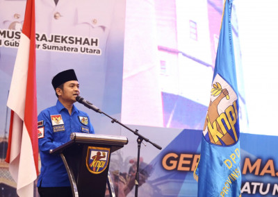 Pelantikan pengurus KNPI Sumut