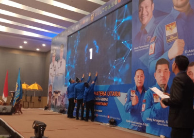 Pelantikan pengurus KNPI Sumut