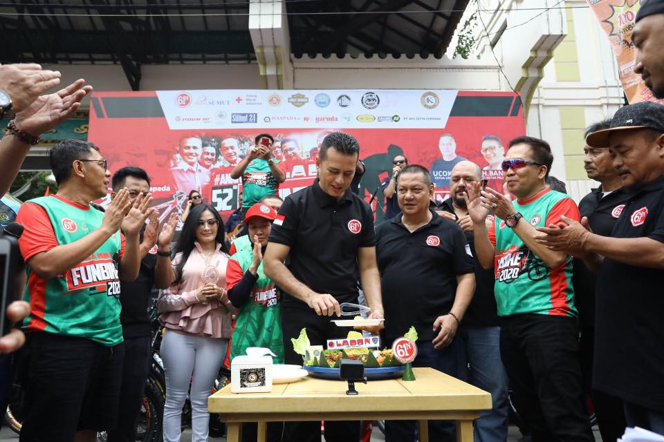 Funbike Bersama Ladon Club Indonesia, Wagub Berharap Banyak Lahir Komunitas Positif di Sumut